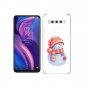 Чехол задняя-панель-накладка-бампер MyPads Веселый снеговик для TCL Plex противоударный